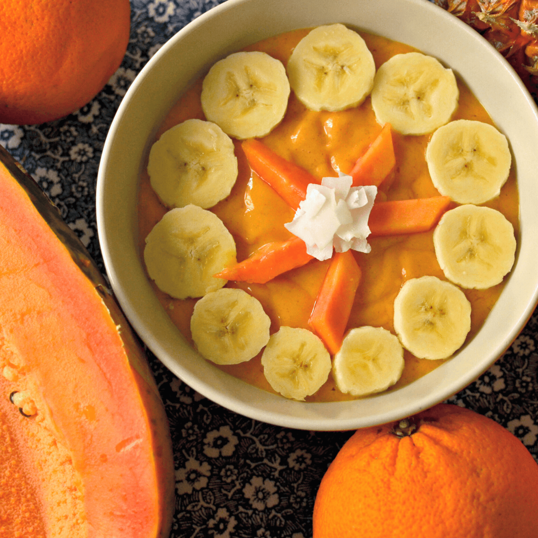 Low-Oxalate Tropical Smoothie Bowl - Teri Cochrane