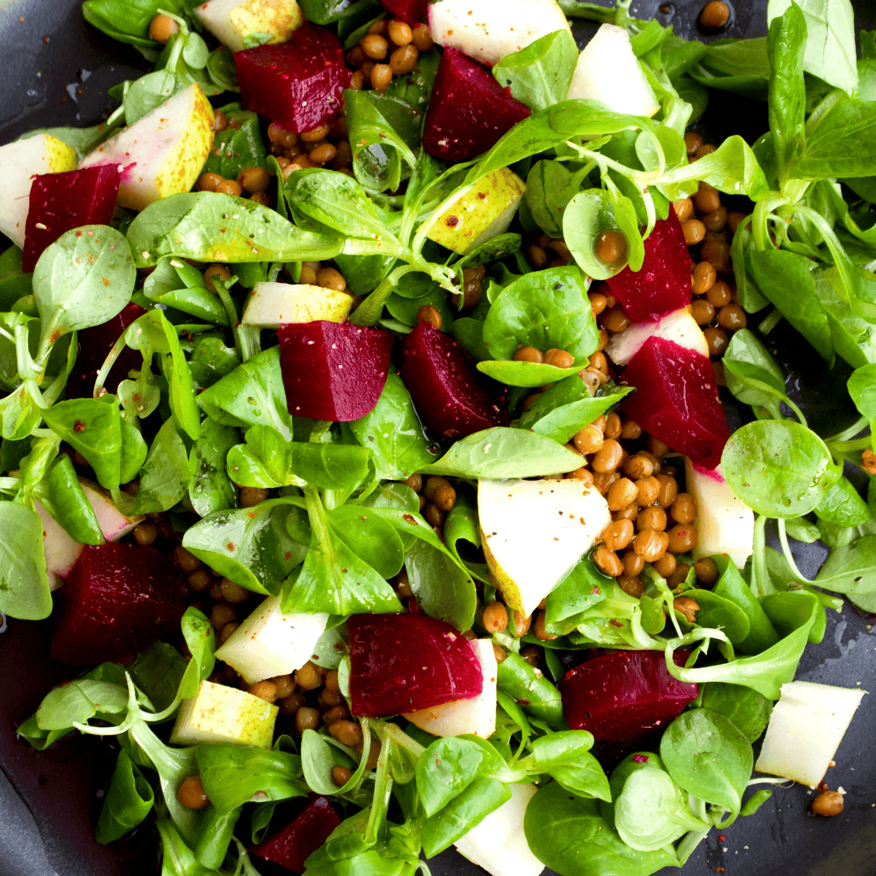 Fresh Beet & Watercress Salad - Teri Cochrane