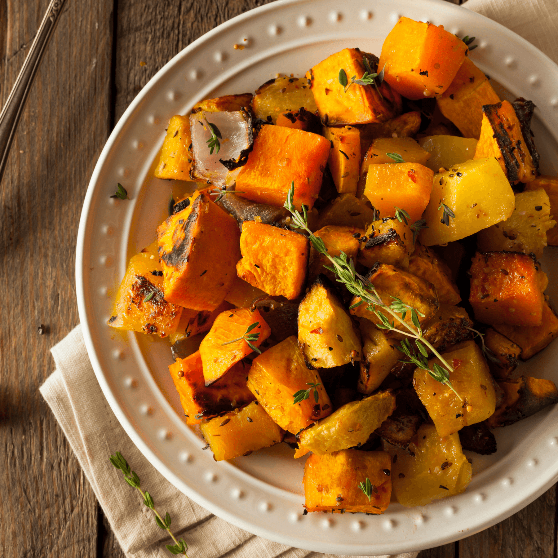 Harvest Roasted Root Vegetables - Teri Cochrane