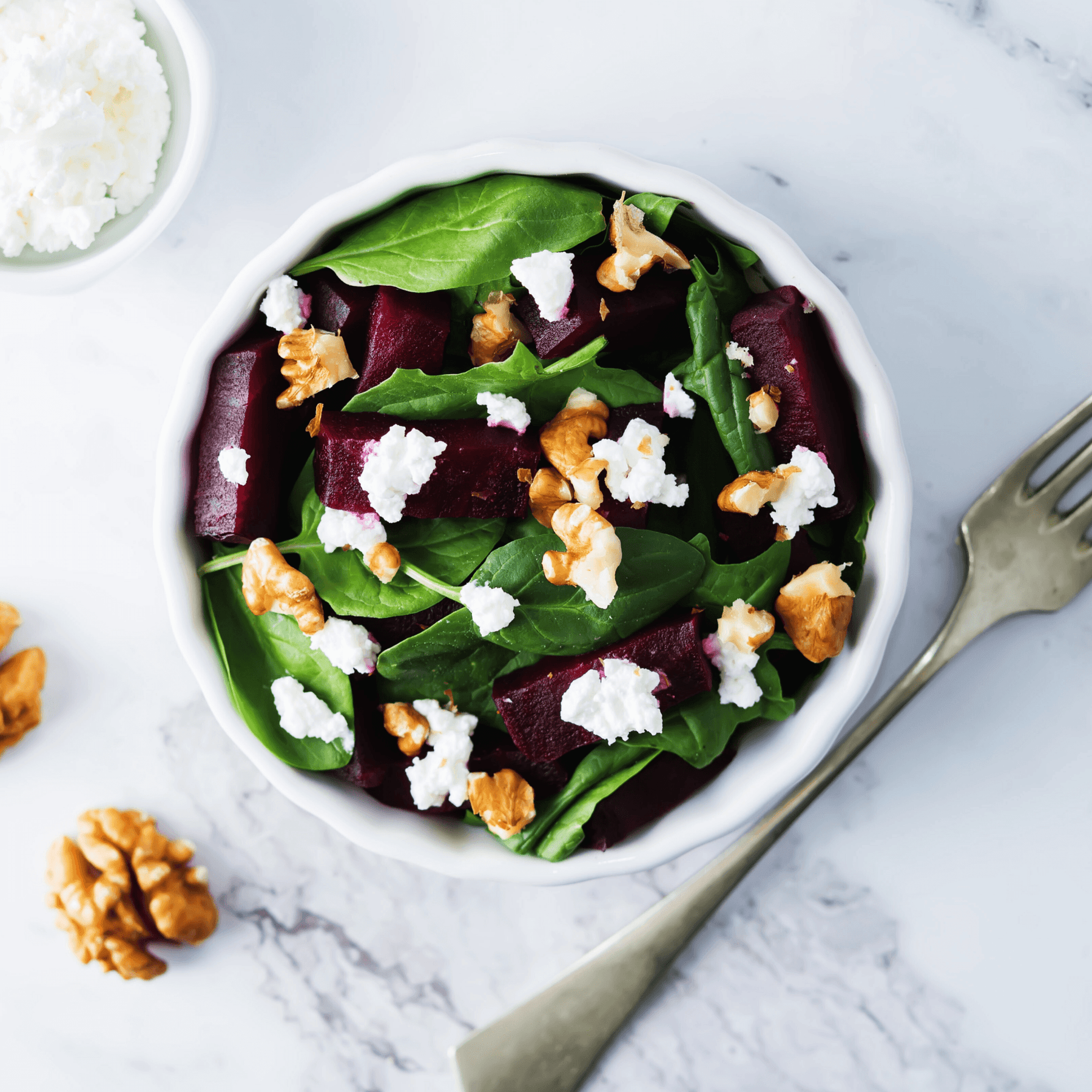 Roasted Beet & Goat Cheese Salad - Teri Cochrane