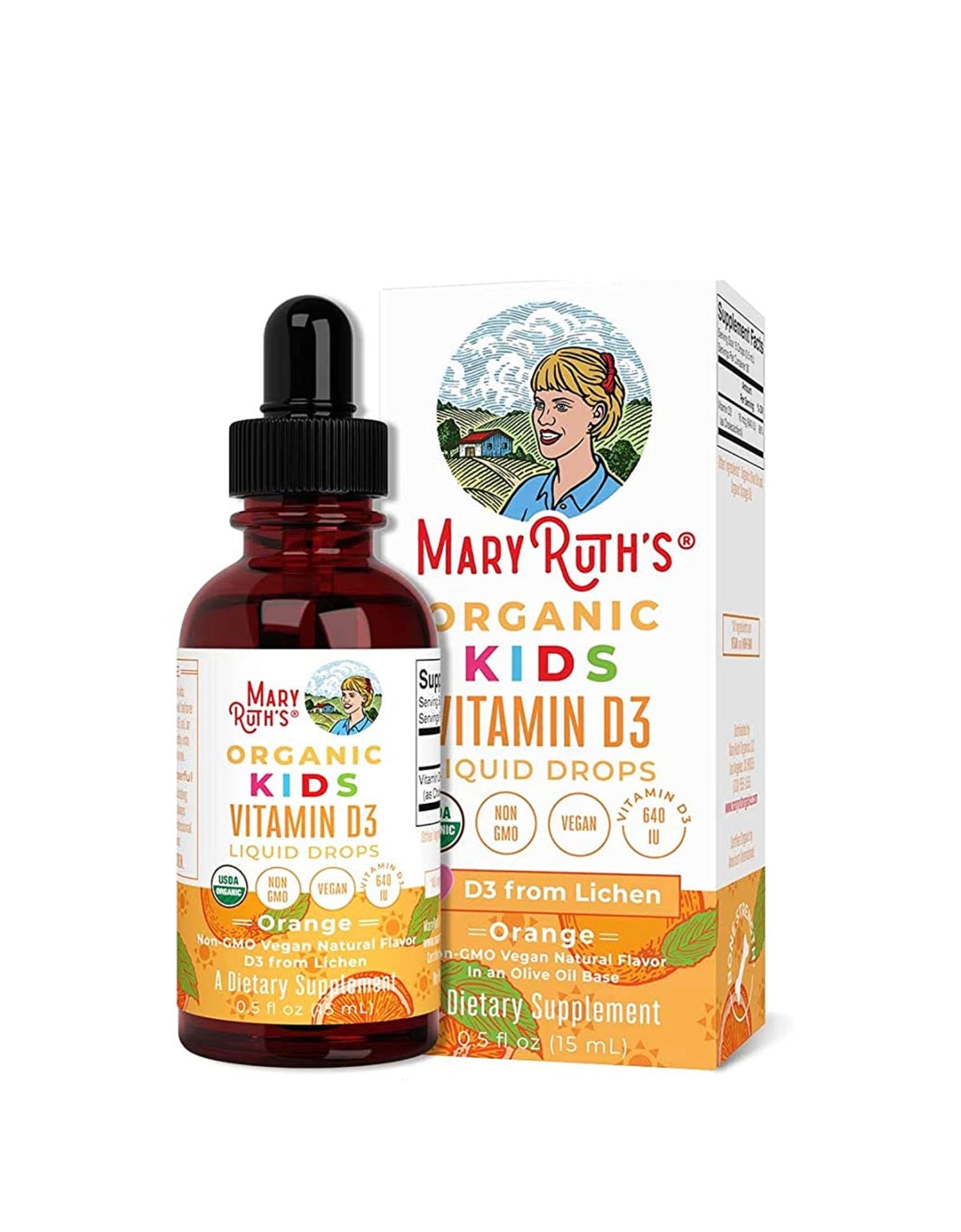 Mary Ruth's USDA Organic D3 Liquid Drops for Kids — Teri Cochrane